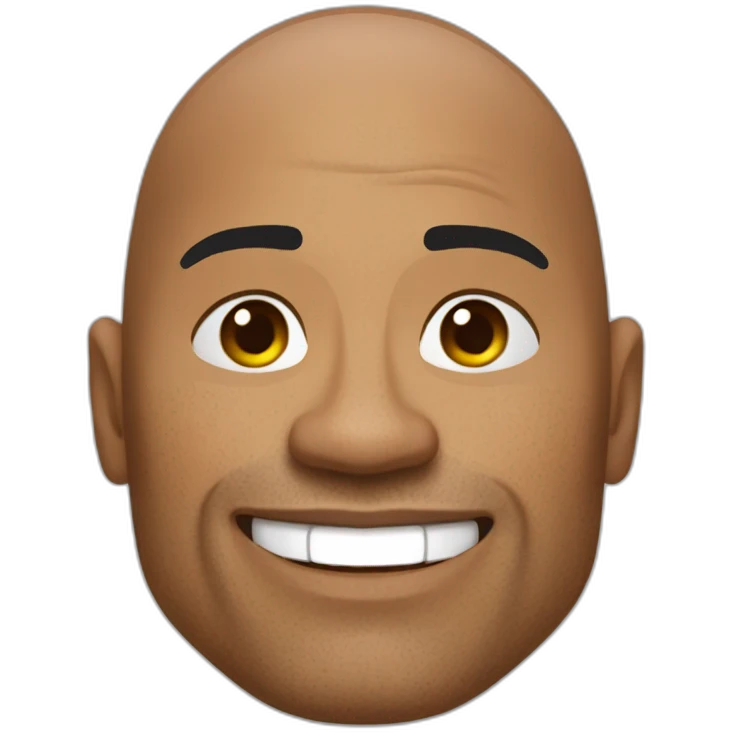 Dwayne The Rock Johnson emoji