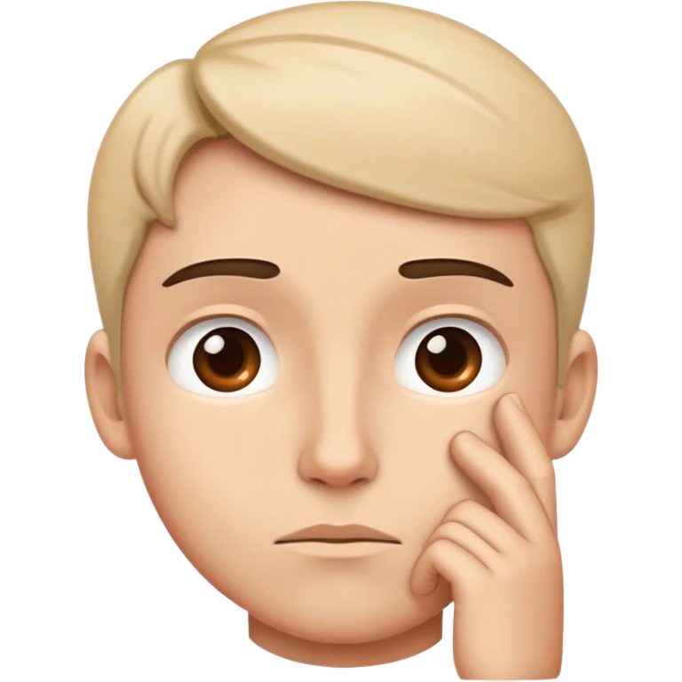 think about emoji