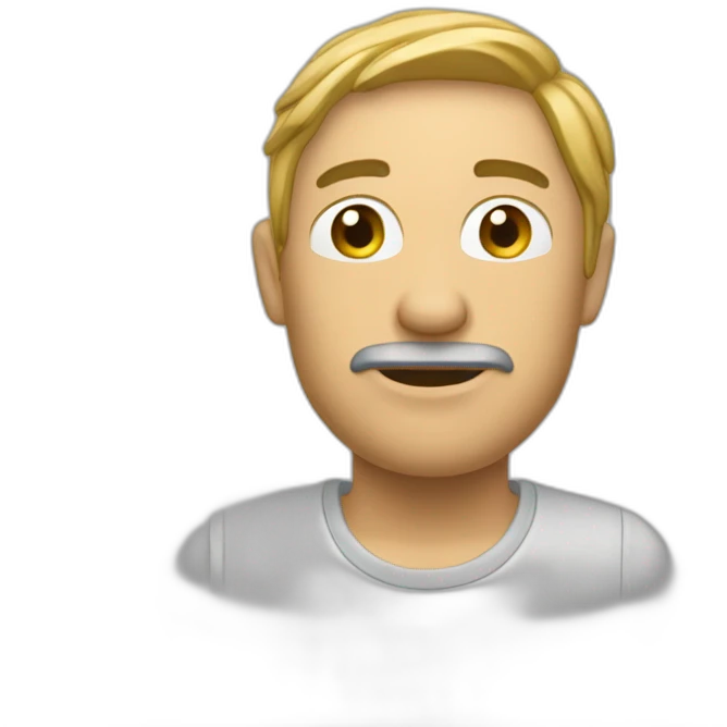 homme faire ménage emoji