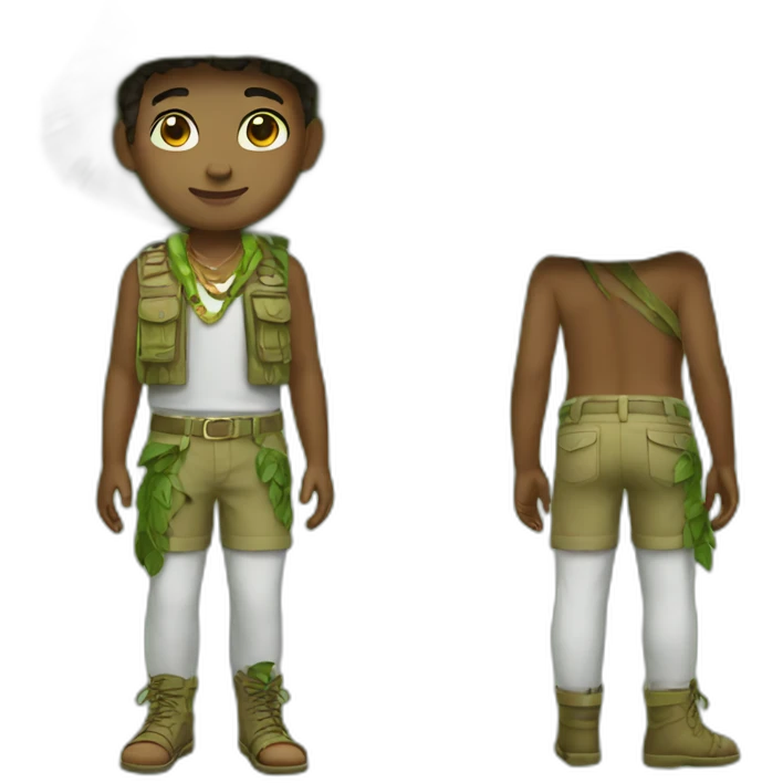 jungle outfit emoji