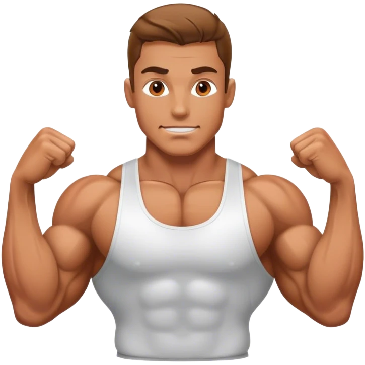 Hot body builder emoji