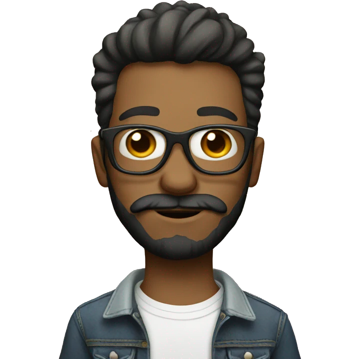 hipster emoji