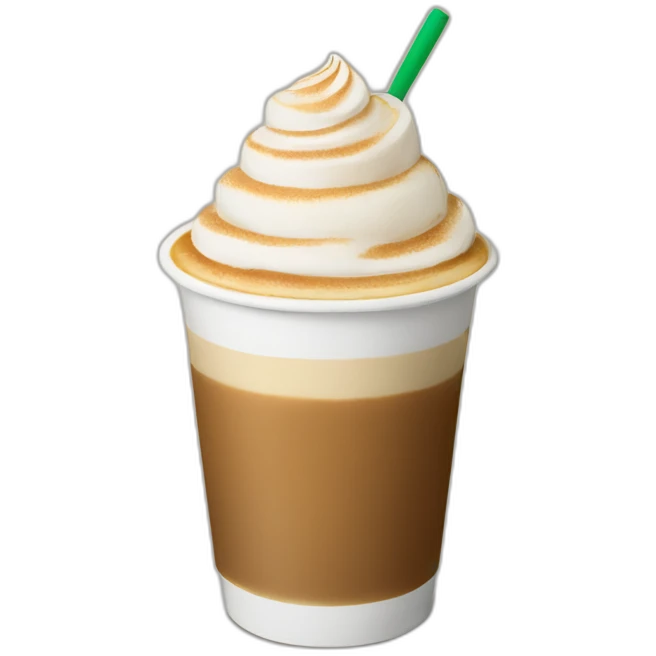 starbucks flat white emoji
