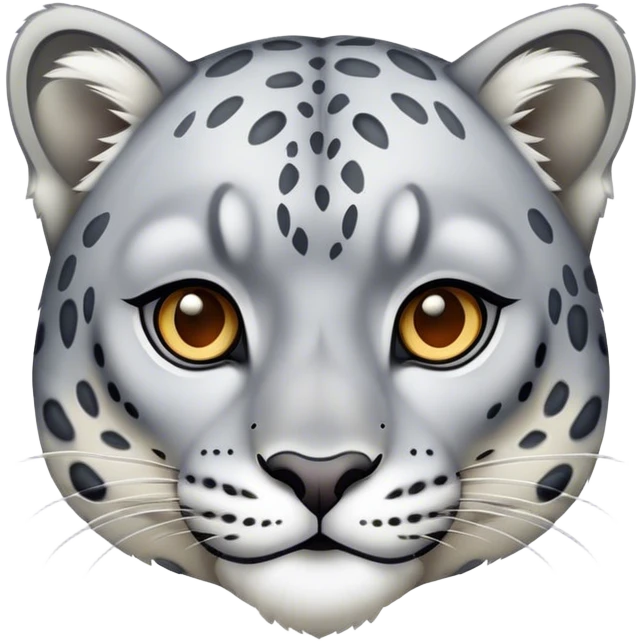 Snow leopard  emoji