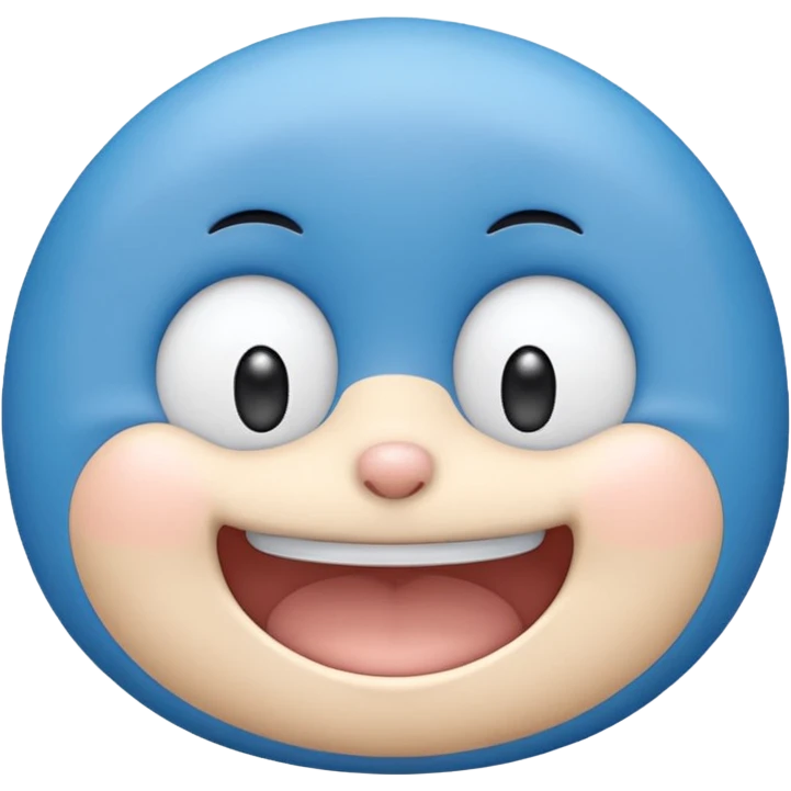 Exact doraemon as shown in cartoon emoji