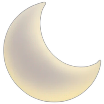 Loving response of moon emoji