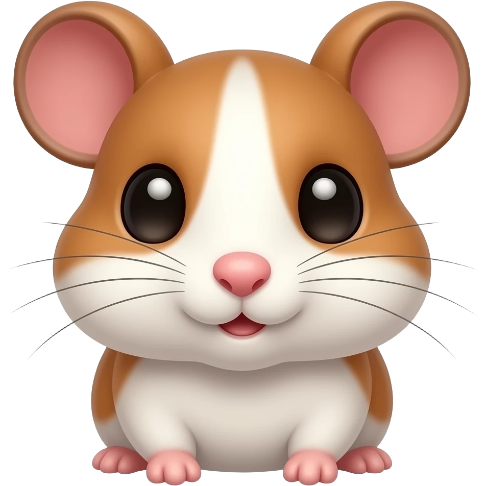 Cartoon gerbil emoji