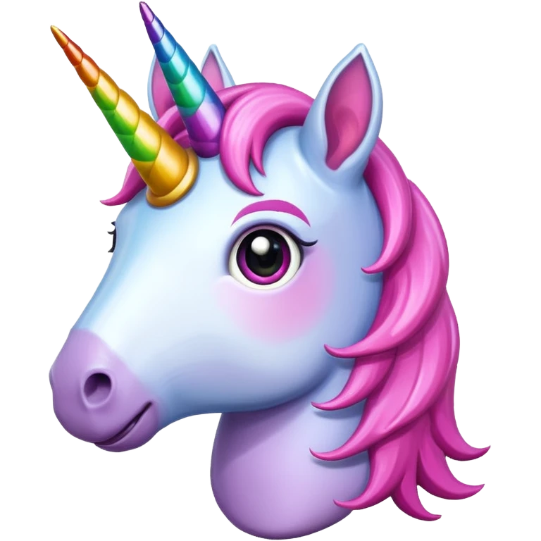 happy unicorn emoji