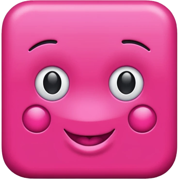 Cerise pink emoji