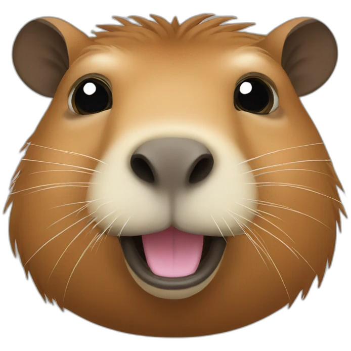 Capybara emoji