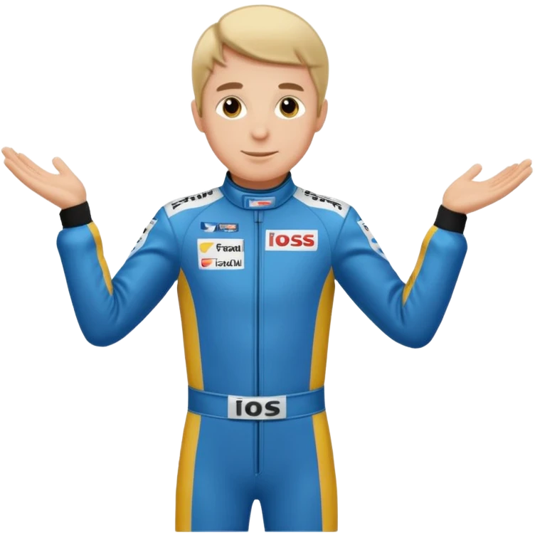 George Russel T pose emoji