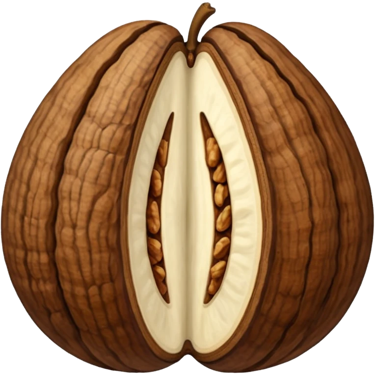 un cerneau de noix emoji