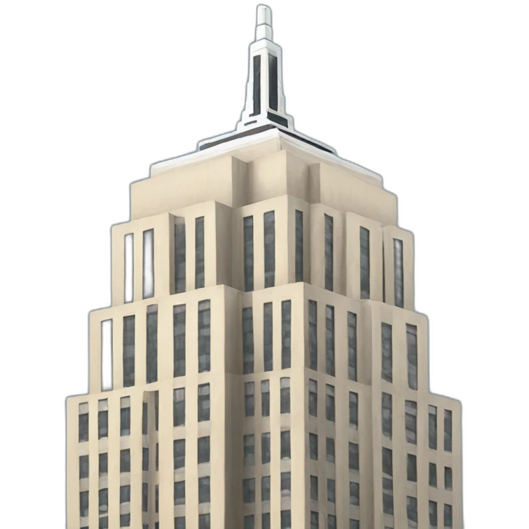 Empire state building  emoji