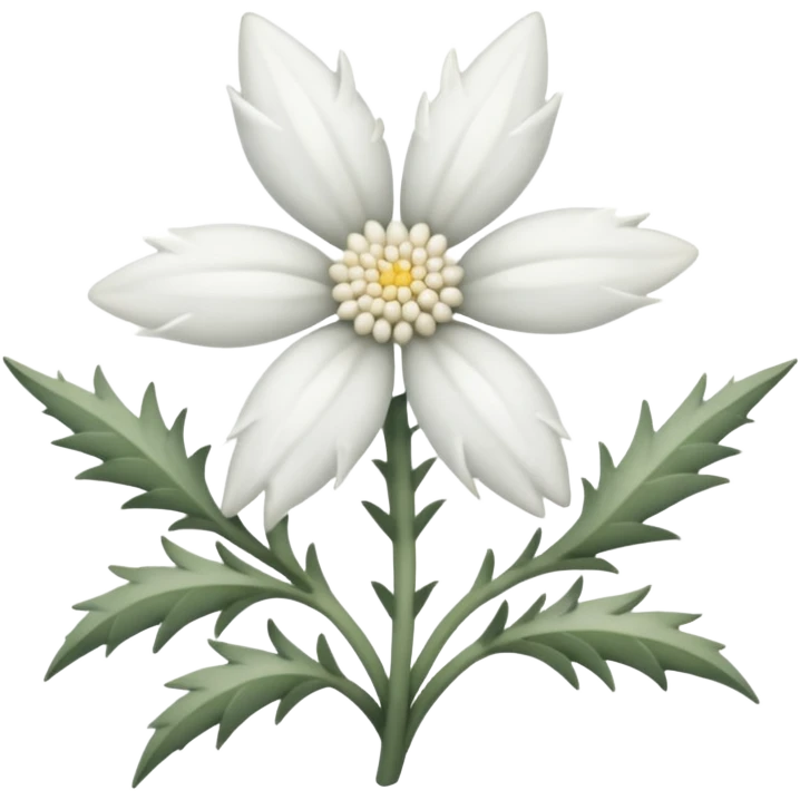 edelweiss realista emoji