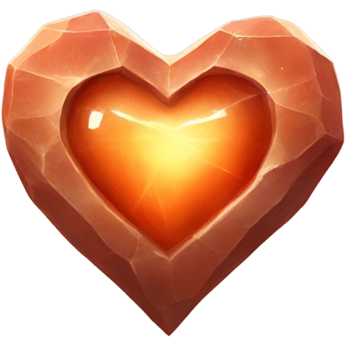 Sunstone heart emoji