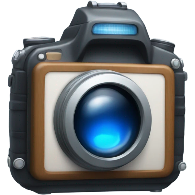 camera with blue flash  emoji