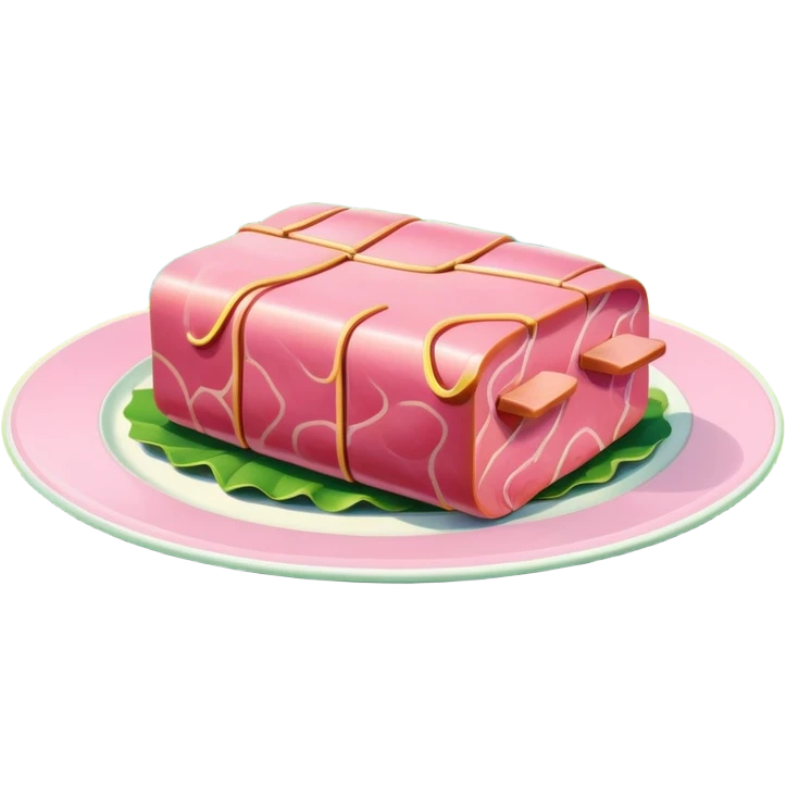 surrealist spam art meat french countryside landscape  emoji