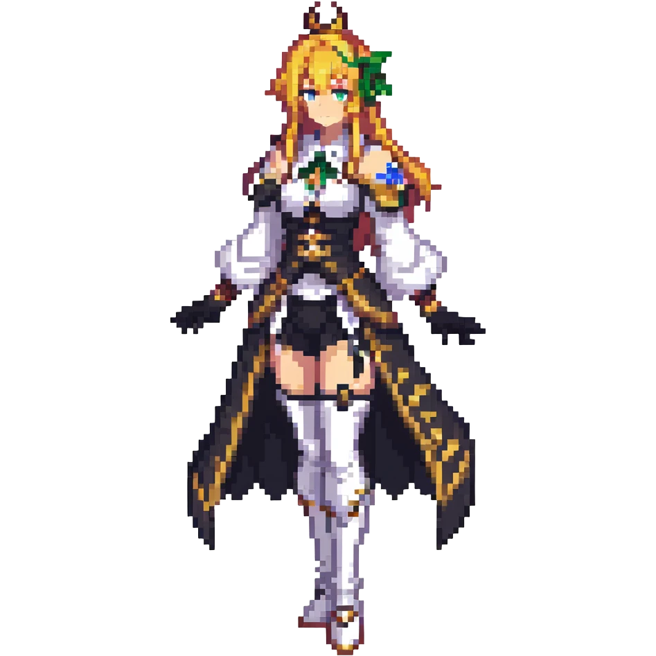 full body Varesa from Genshin Impact emoji