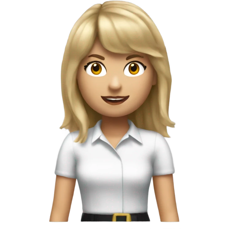 Taylor swift playing Roblox emoji