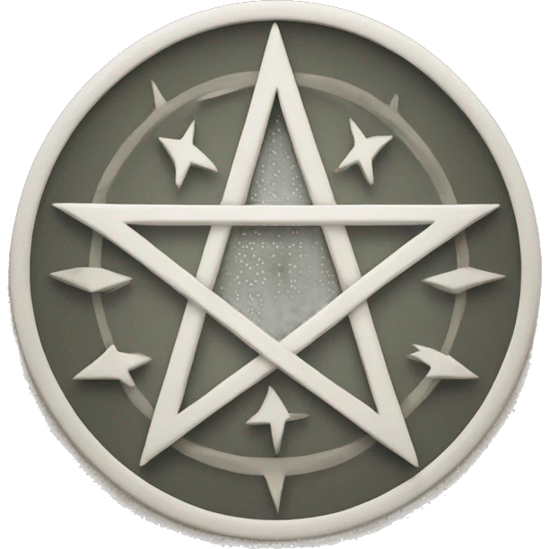 heptagram without inside emoji