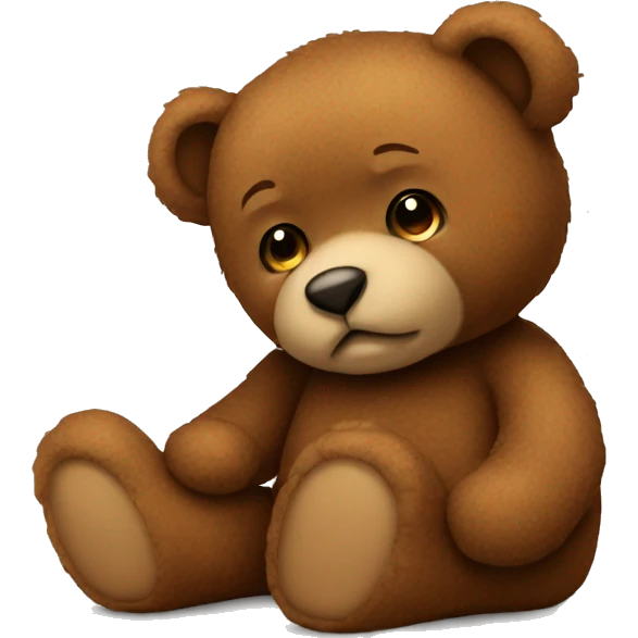 teddy bear brown emoji