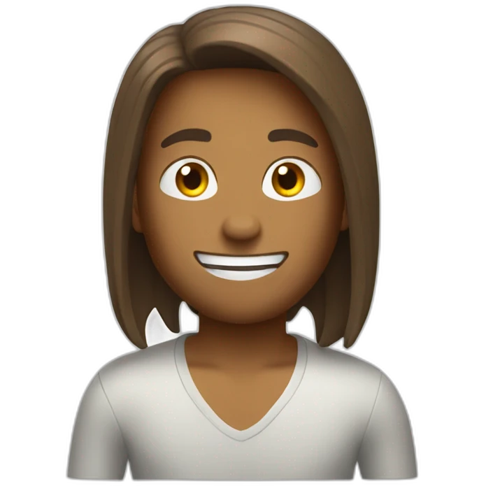 Marron qui fait du surf emoji