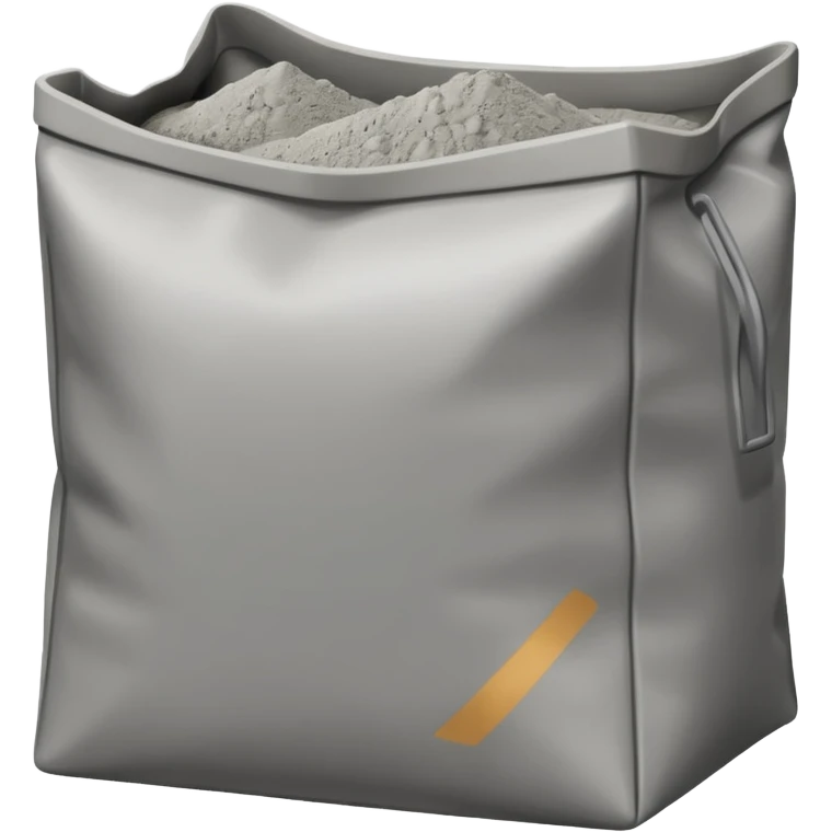 cement powder square bag emoji