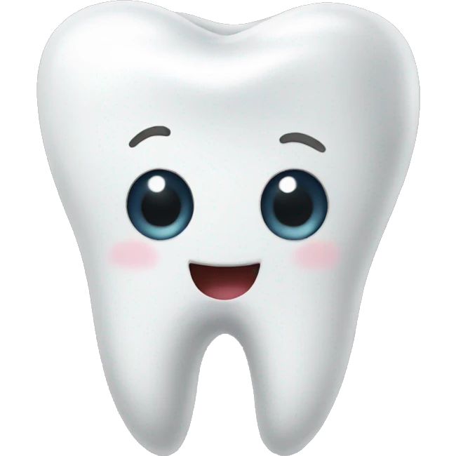 Tooth emoji