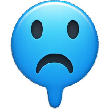 blue circle with an ancoche emoji