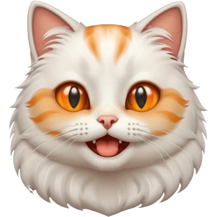 funny cat cry and laugh at the same time emoji
