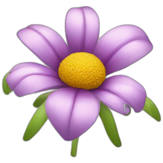 flower made with spider emoji