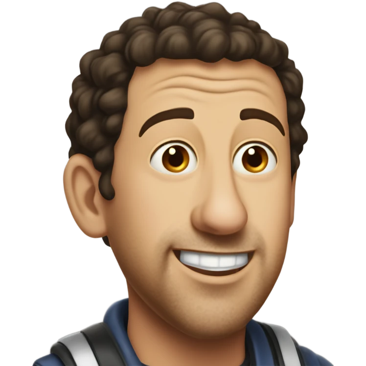 Adam Sandler ￼￼ emoji
