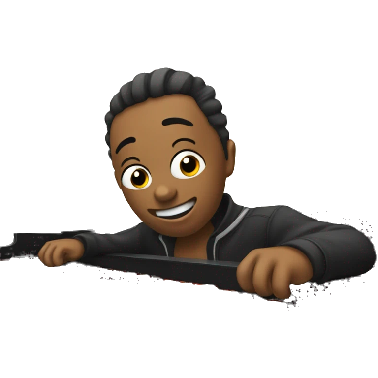 Emoji playing piano  emoji