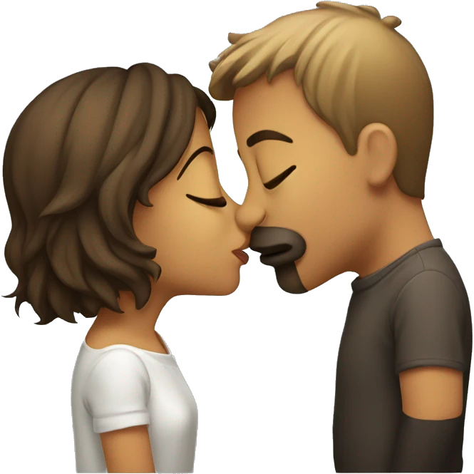 Kissing emoji
