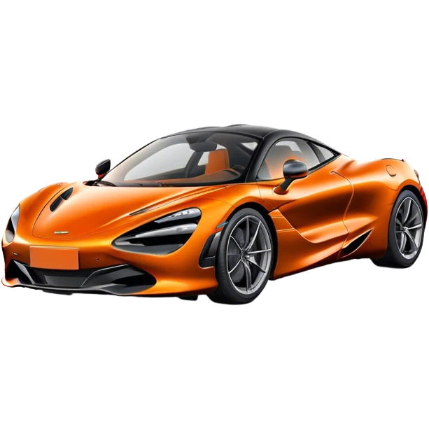 McLaren 720S - McLaren (Model Year: 2021) (Iconic colour: Orange) emoji