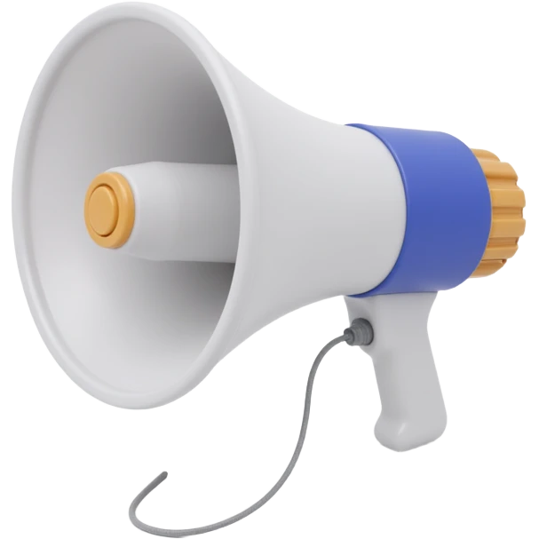 megaphone emoji