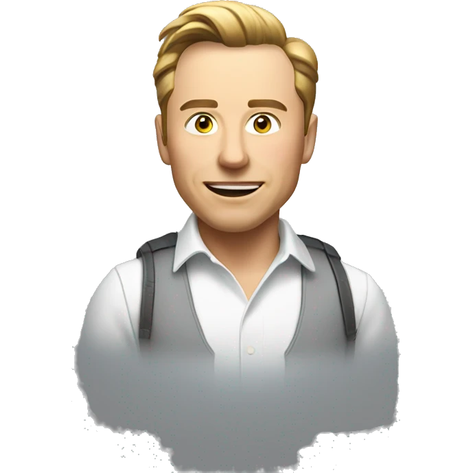 ilon musk runs left emoji