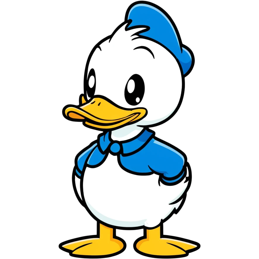 Donald duck emoji