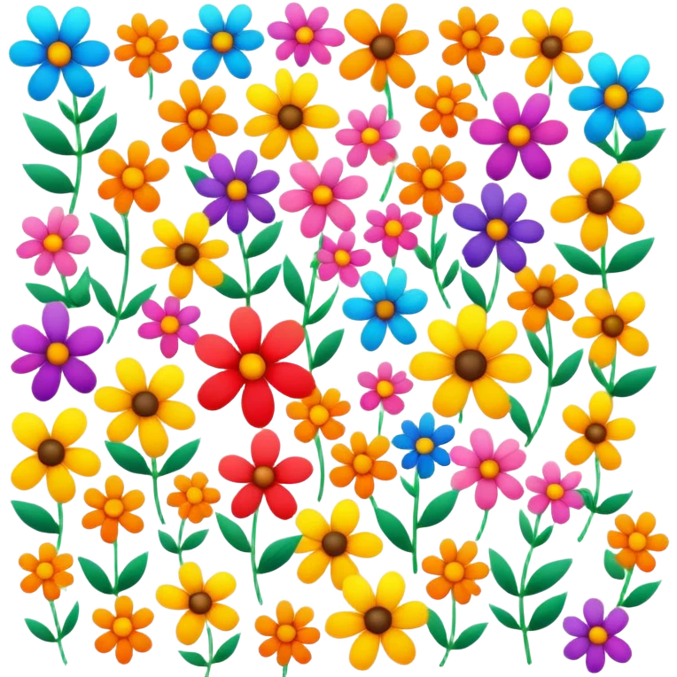  Flowers emoji