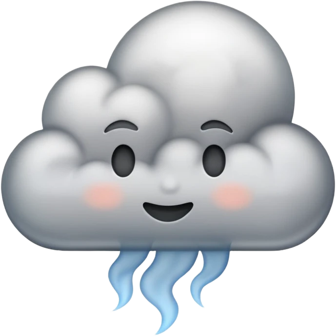 communication through smoke emoji