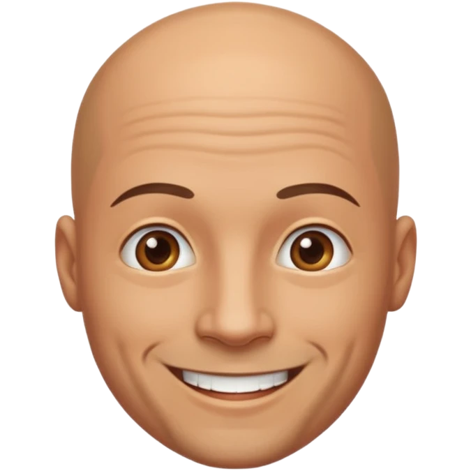 bald man emoji