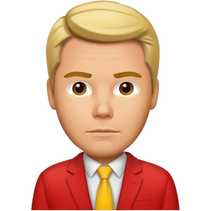 Chris Hansen red & yellow emoji