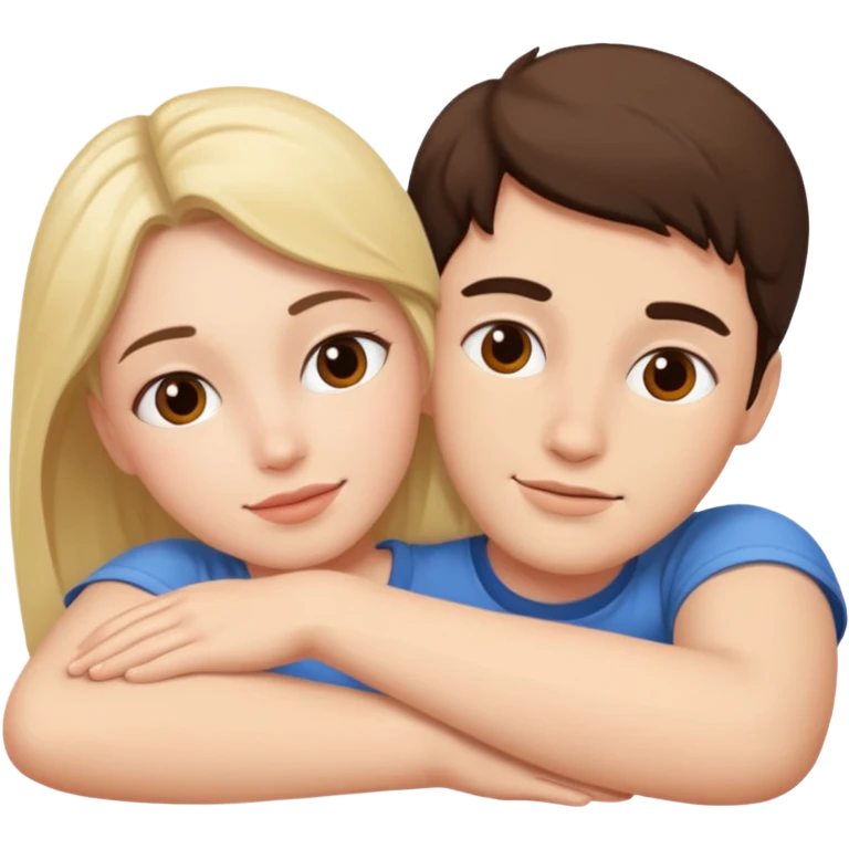 two people laying together  emoji