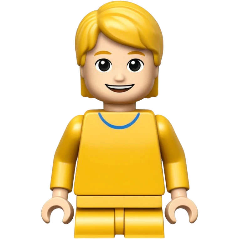 Boneco de Lego emoji