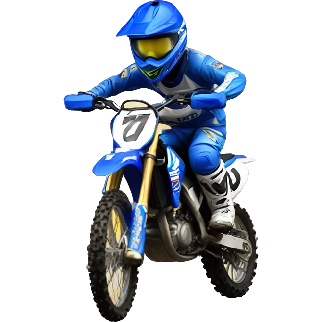 Motocross emoji