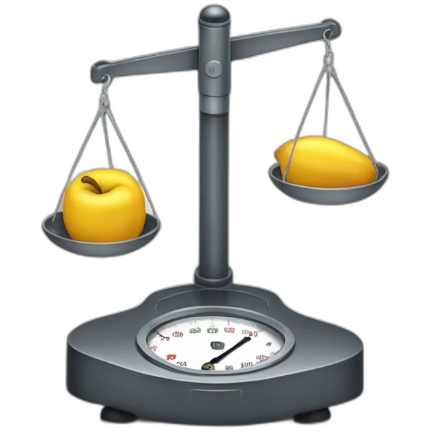 weight scale emoji