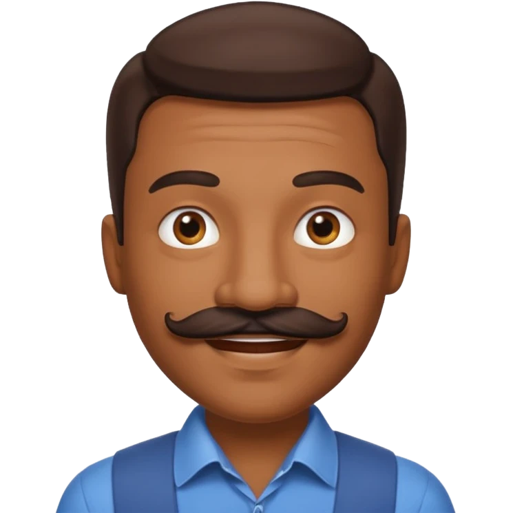 Mustasher emoji