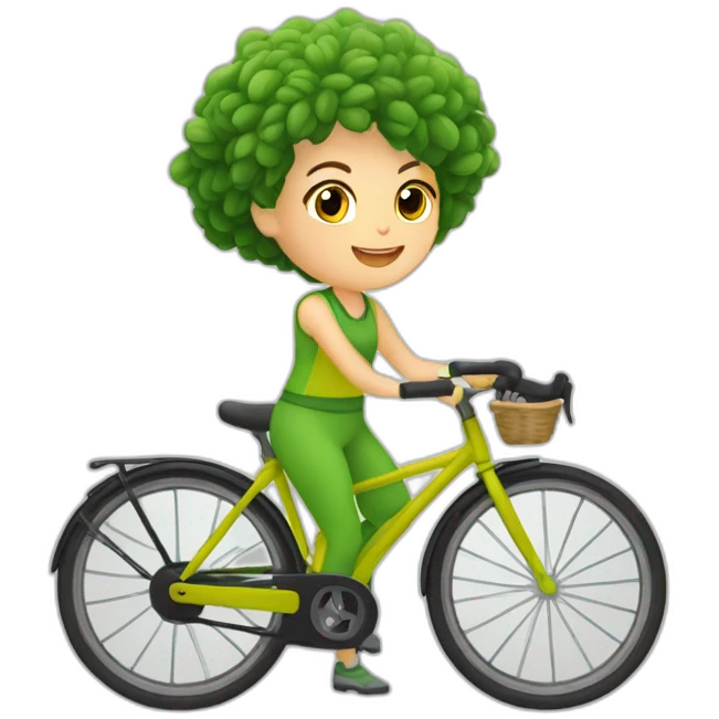 Morgane VERDURE en Vélo emoji
