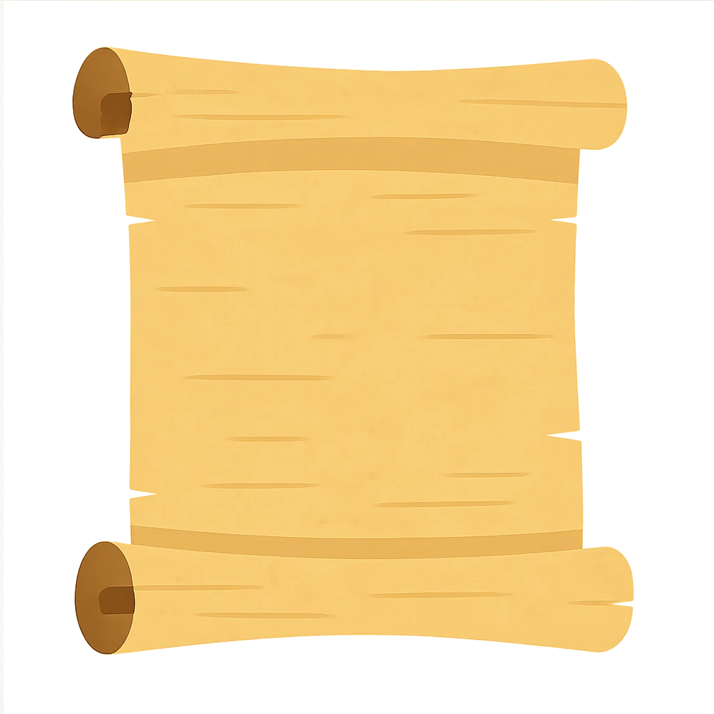flat design style papyrus emoji