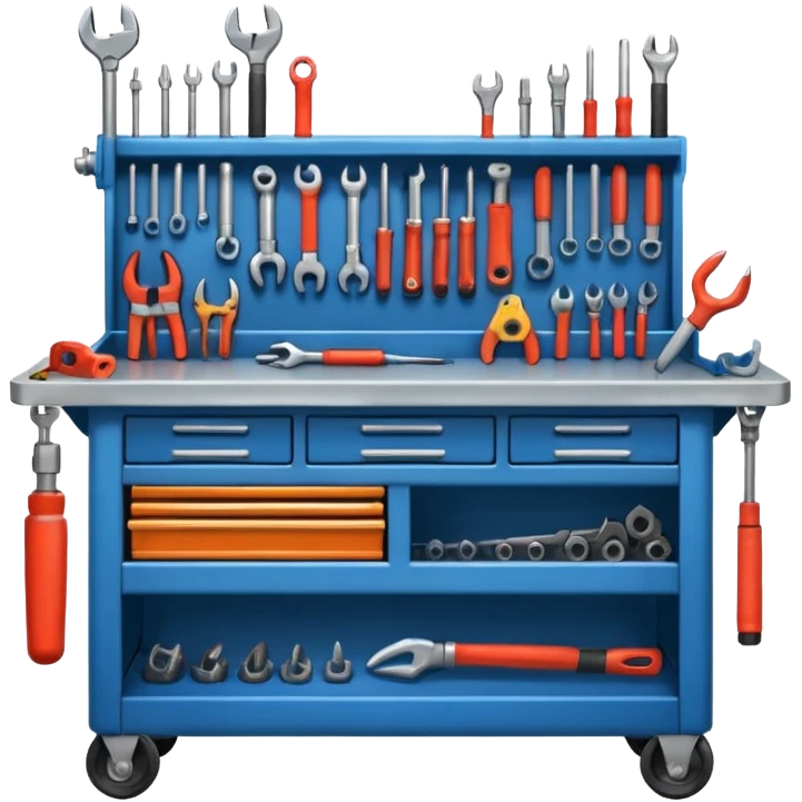 mechanic tool table emoji